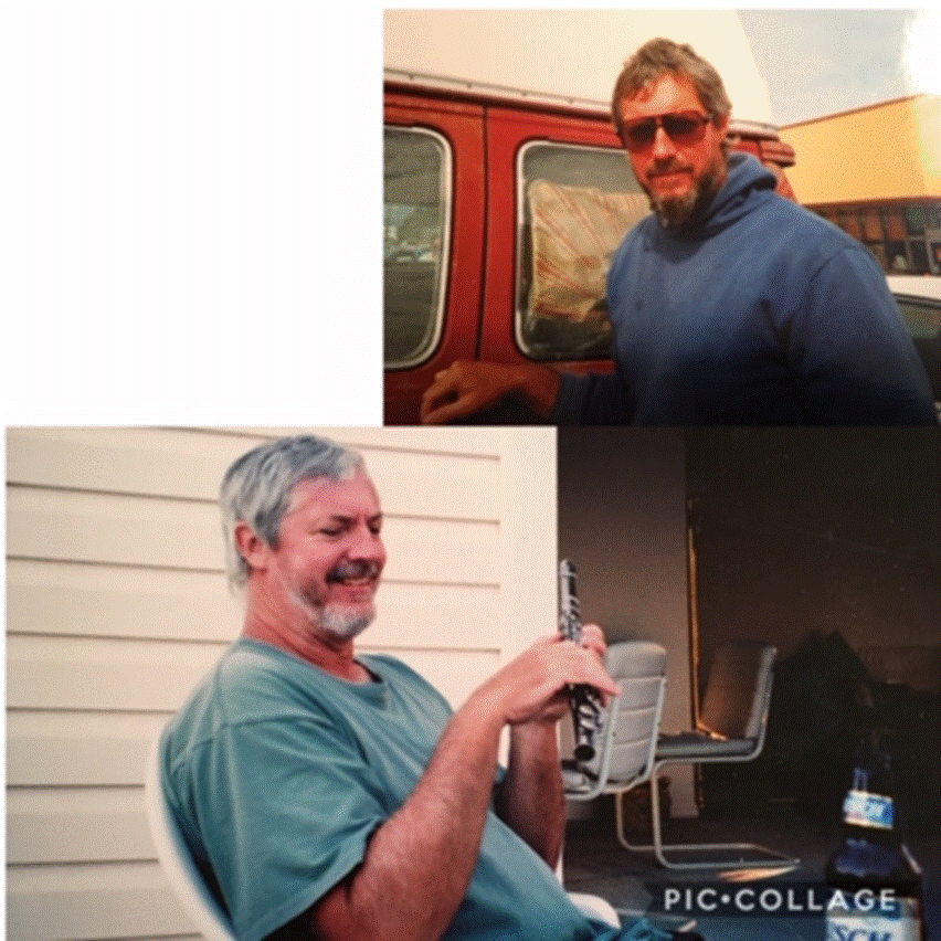 A person holding a guitar

Description automatically generated