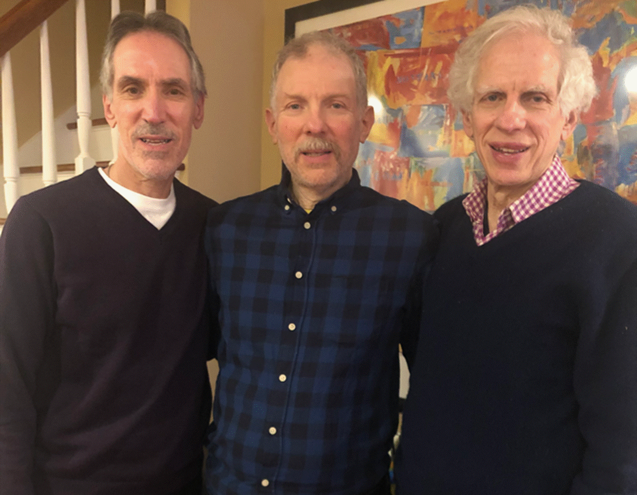 A group of people posing for the camera
Description automatically generated