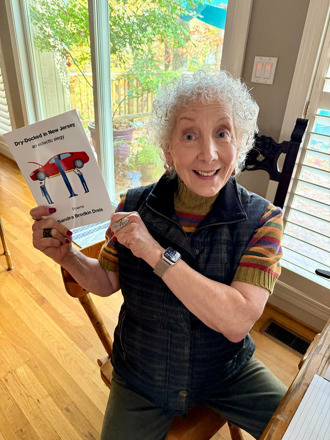 May be an image of text that says 'Dry-Docked ลก eclectic elegy New Jersey iTf Poomes Brodkin Dreis Sandra'